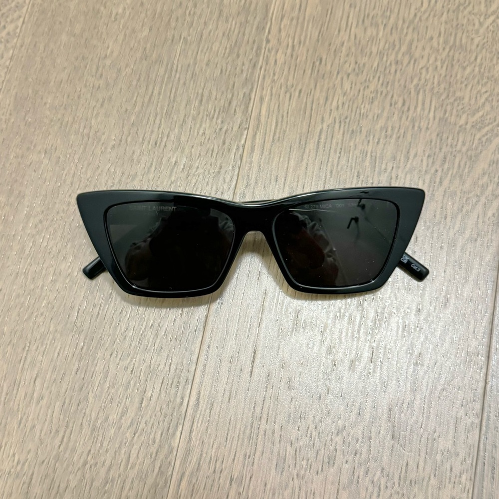 Saint Laurent Women’s Narrow Cat Eye Sunglasses